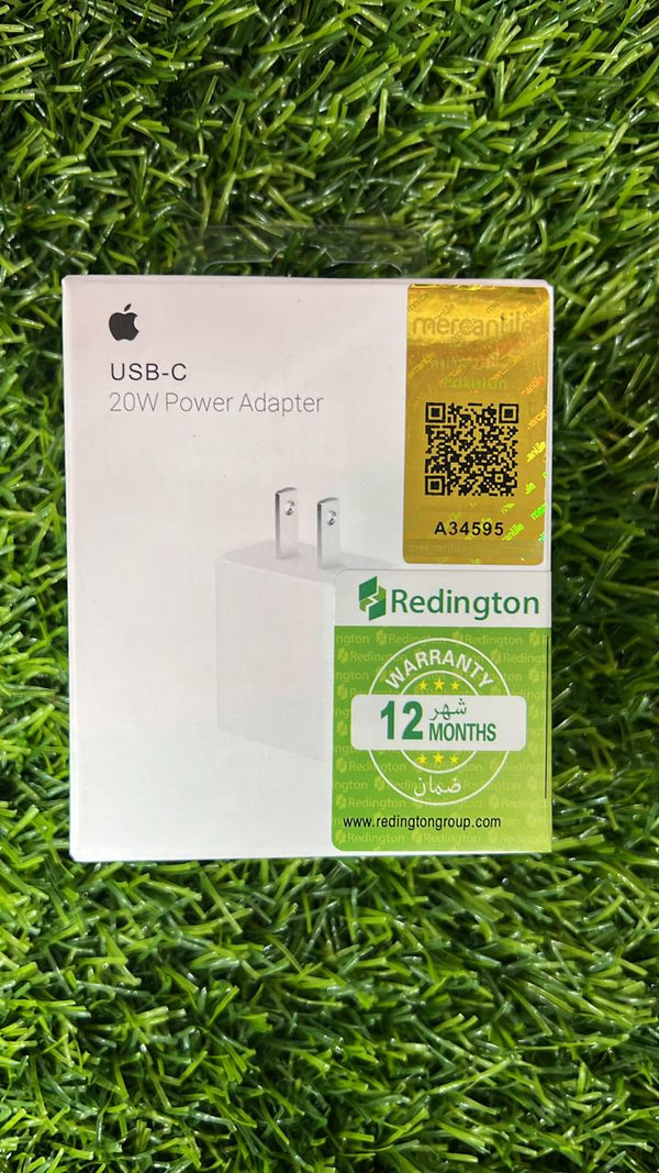 Apple 20W 2 Pin USB-C Fast Charging Adapter